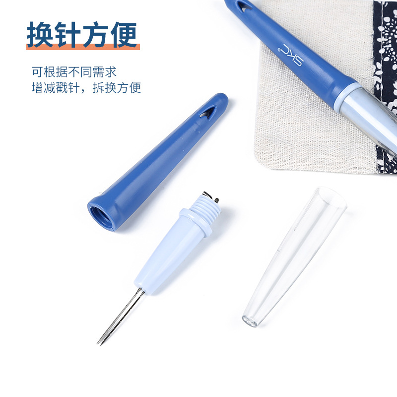 Multi-needle tools Three needle pen skc poke pen Hand diy embroidery embroidery needle sheep felt poke poke needle wholesale Application Scenario