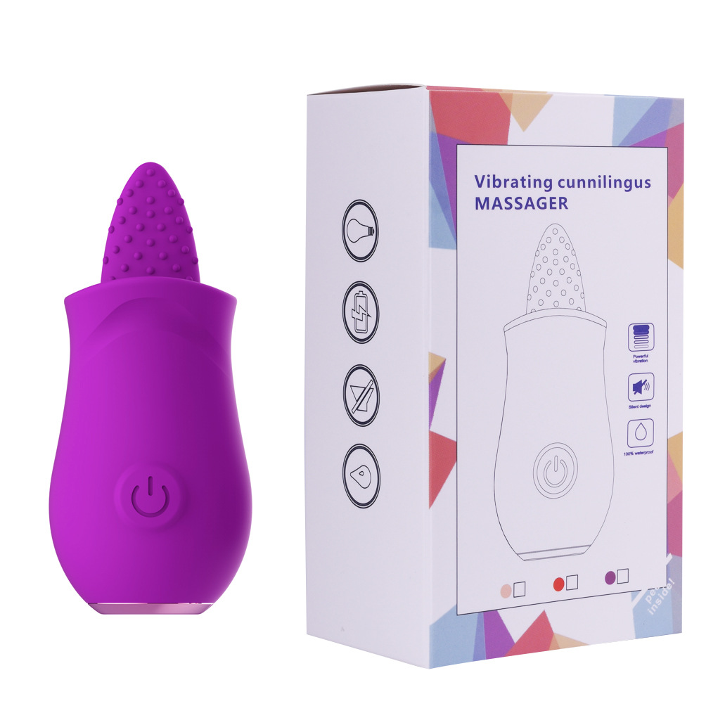 Tongue Lick 1st Generation 10-frequency adjustable USB charging vibration adult sex toy direct delivery portable silent Application Scenario