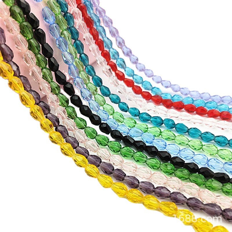 Manufacturers Direct Sales Diy Accessories 3/4/6/8/10/12Mm Straight Hole Bead Curtain Clothing Accessories Item Picture