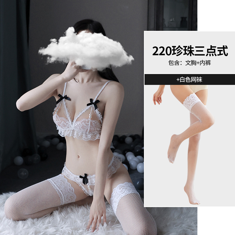 情趣内衣/情趣/情趣用品女透视性感/情趣用品/内衣女欧美白底实物图