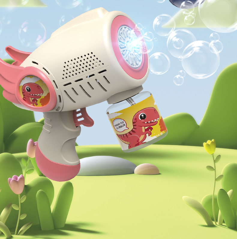 Cross-border 32-hole rocket launcher, electric bubble machine, camera, fully automatic bubble gun, children's toy Specification image