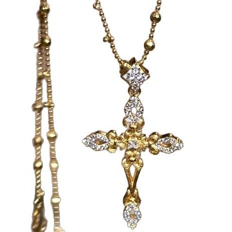 قلادة فريدة من نوعها، قلادة من القِرَس، من القِرَس، من سلسلة القِرَب Item Picture