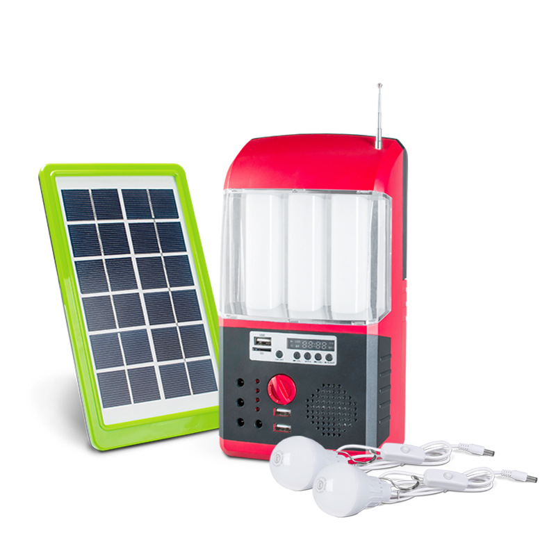 Factory direct sales of solar power generation systems, household small portable DC energy storage charging lighting generators Item Picture