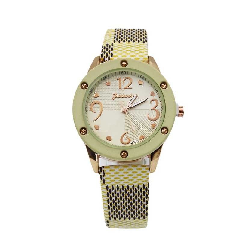 手表/男士手表/皮带手表/女士品牌手表/手表少女可爱白底实物图