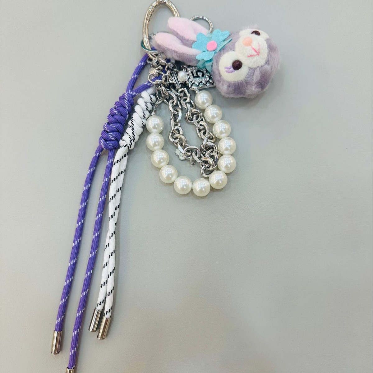 diy cartoon pattern accessories for the 2024 new style of niche Instagram bloggers' woven rope keychain bag pendants Application Scenario