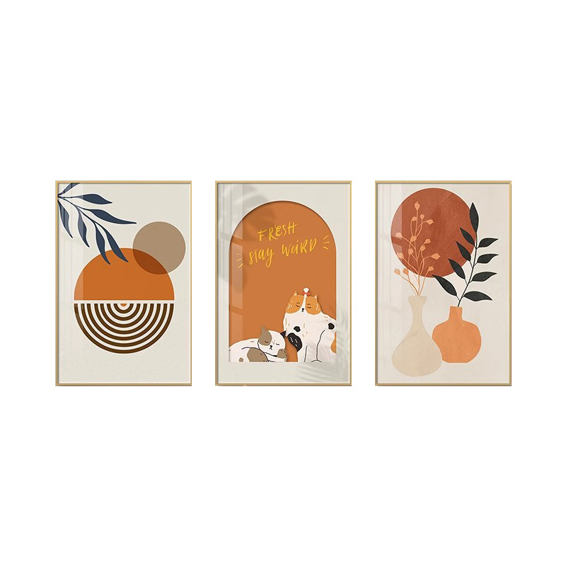 装饰画/晶瓷画/大展宏图装饰画/挂画/穆斯林装饰画白底实物图