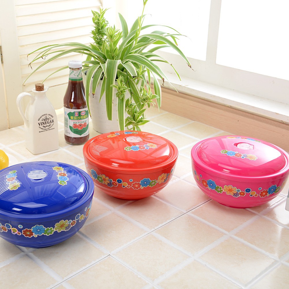 The printed bowl span is a hot-selling plastic food preservation bowl and box that can be combined in a microwave oven preservation set Application Scenario