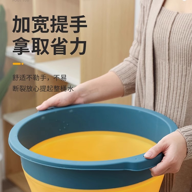 泡脚盆、沐浴桶、折叠浴桶实物图