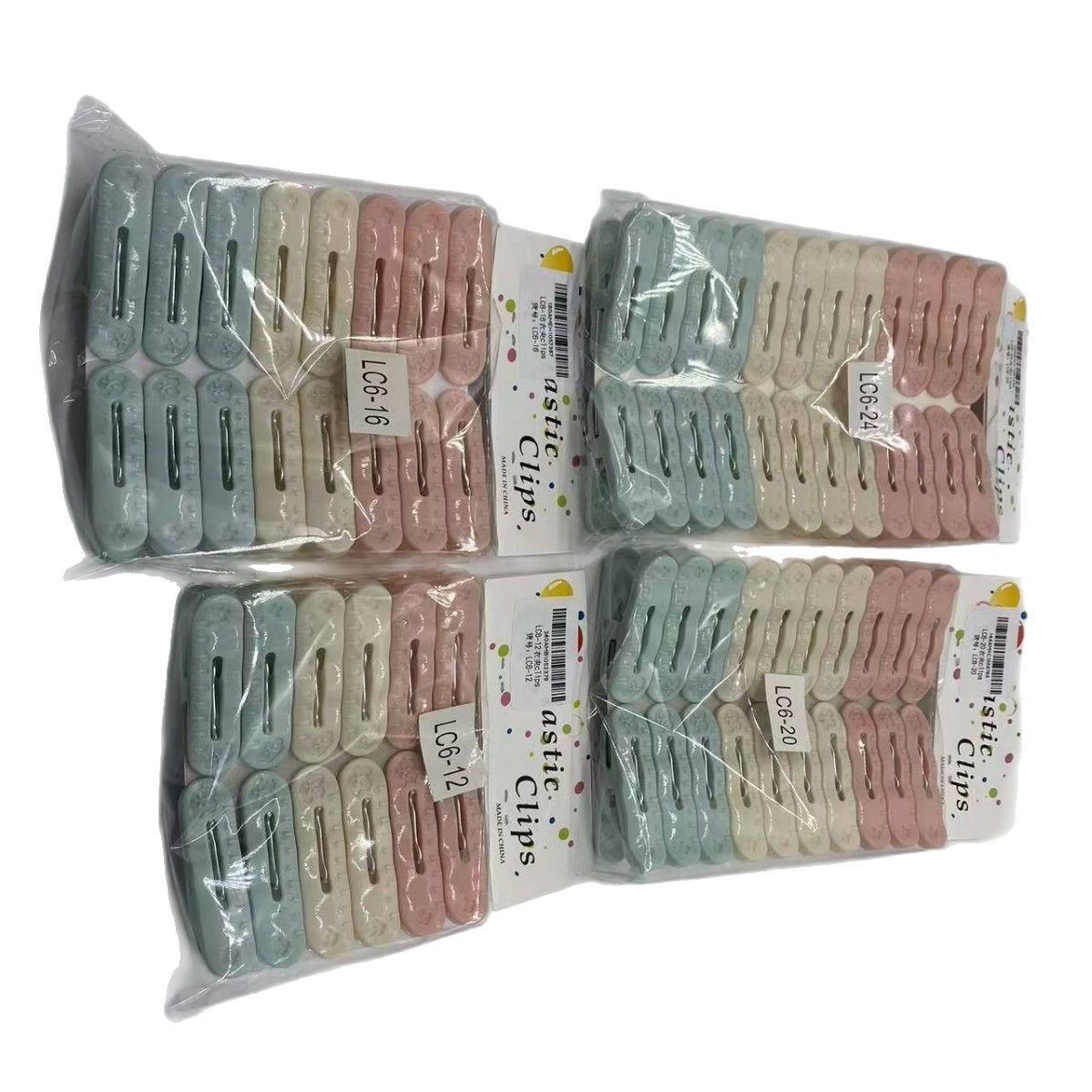 12个装马卡龙塑料夹被夹袜夹裤夹衣夹全新料收纳夹晾衣夹2元店详情图5