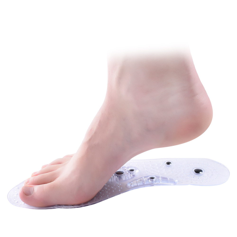 Pvc Magnetic Therapy Insole 8 Magnetic Insole Transparent Insole Magnetic Massage Insole Application Scenario