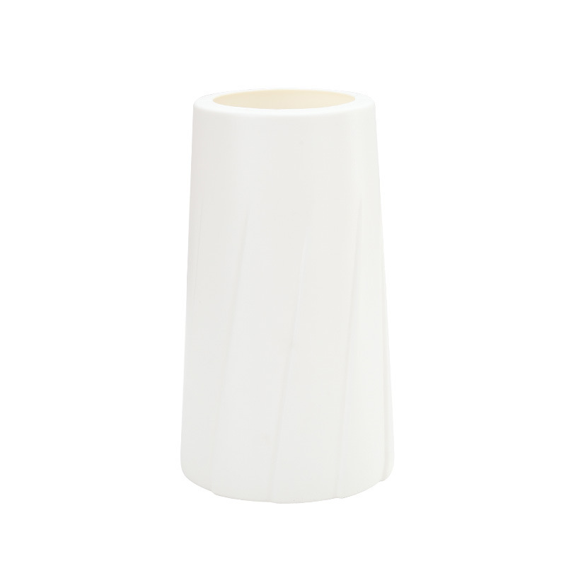 Modern and simple plastic vases, creative decorative items, European-style imitation ceramic vases, Nordic INS style Item Picture