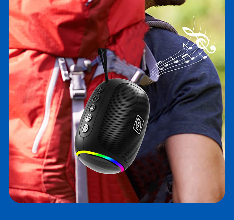 541 Bluetooth speaker: High appearance level, outdoor portable, home, cross-border, high-quality heavy subwoofer, card insert mini speaker pic 10