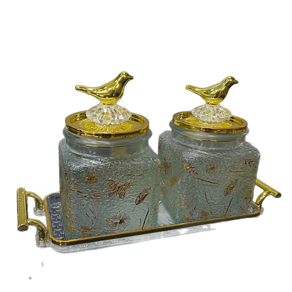 High-quality appearance level glass sealed jars for export, European-style glass with LIDS Item Picture