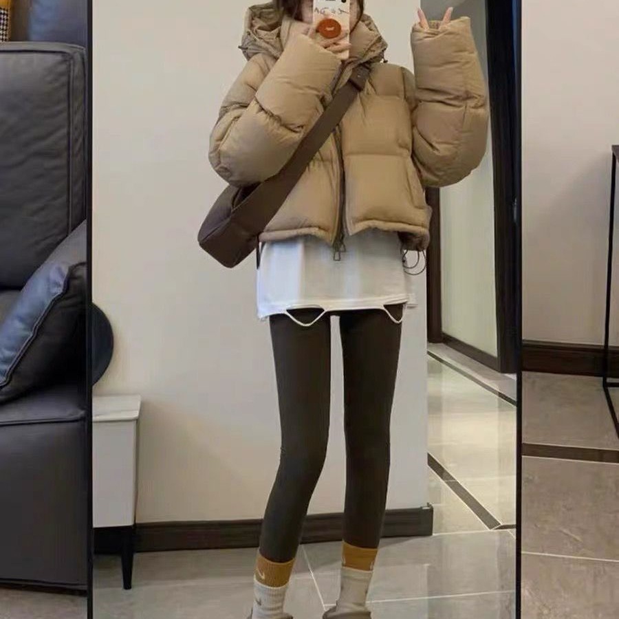 羽绒服女宽松韩版/羽绒服/羽绒棉服女长款欧美/尾货/女款羽绒服细节图