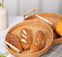 Japanese bamboo breakfast basket