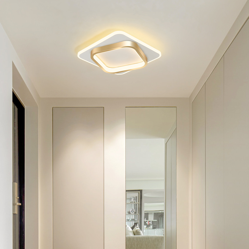 Corridor and passageway lights, simple and modern entrance hall and foyer lights, minimalist and creative balcony and wardrobe room led ceiling lights Specification image