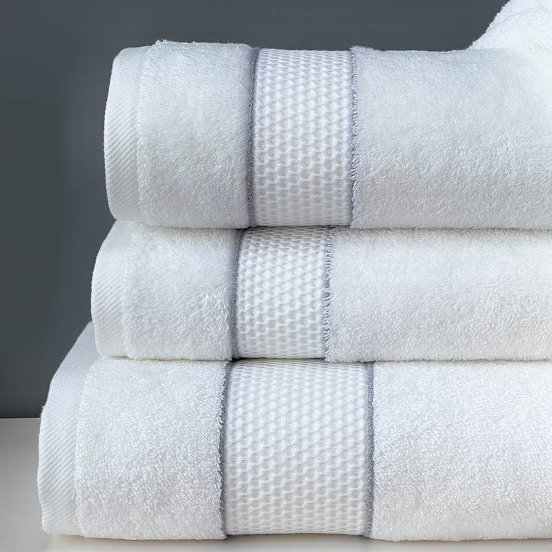 Five-Star Hotel Bath Towel Wholesale Hotel Guest House Beauty Salon Bath Towel Multi-Color Pure Cotton Gifts Hotel Towel Bath Towel Specification drawing