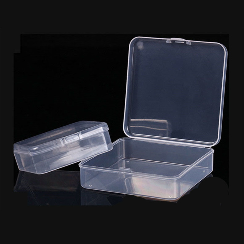 方形PP塑料盒子长方形半透明包装盒小物料盒带盖零件首饰收纳盒详情图2