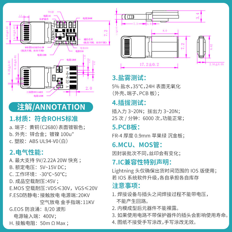 手机数据线实物图