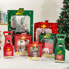 现货圣诞节手提袋 橱窗苹果礼品袋 平安夜礼物包装纸袋子包装盒