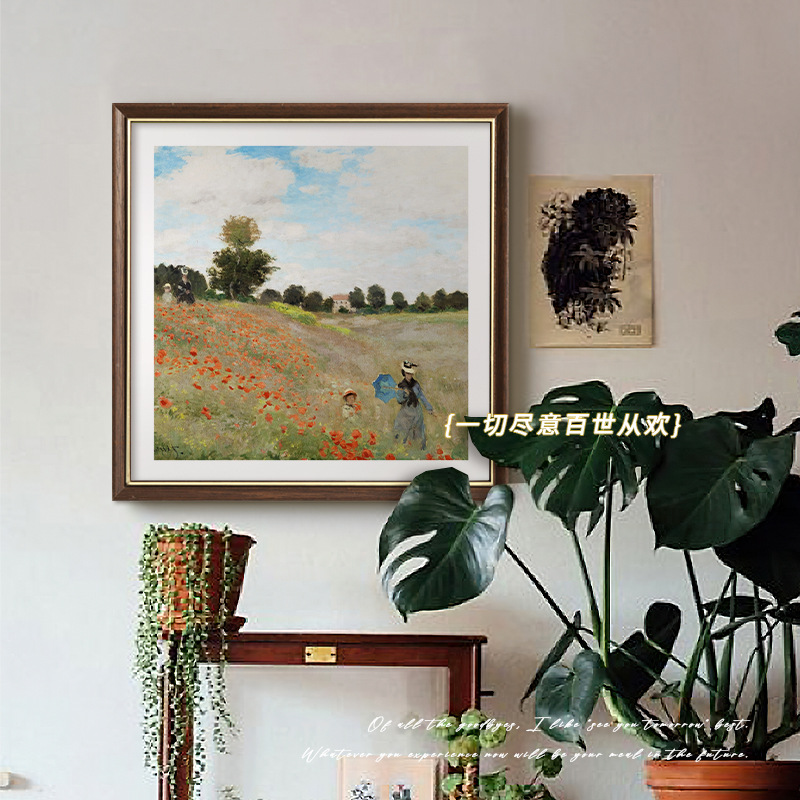 装饰画/浮雕画/墙画/挂画美式/玄关墙画产品图