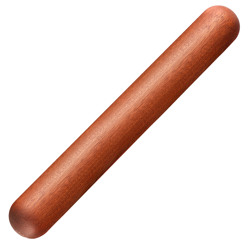 Ebony rolling pin, baking tool, kitchen household wooden rolling pin, dumpling wrapper rolling pin, flour stick, wooden stick Item Picture