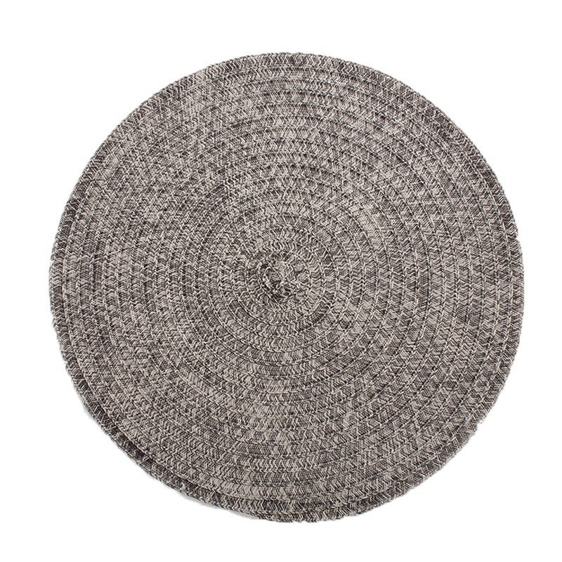 Wholesale handmade linen woven table MATS for home and hotel waterproof, anti-slip and heat-resistant pads, Japanese-style heat-insulating table MATS Item Picture