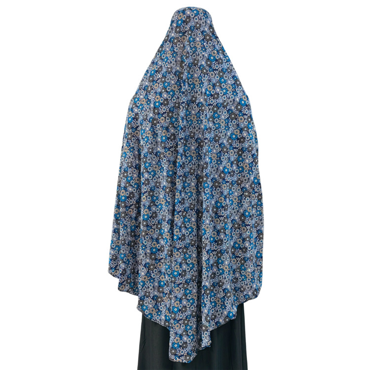 Hot Headscarf Large Size Casual New Malay Middle East American Floral Forest European And American Headscarf Item Picture