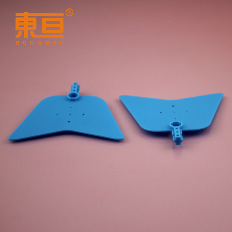 DWB75847 Blue big tail flag wind to tail flag air flow big tail piece small hole imaging piece small production parts