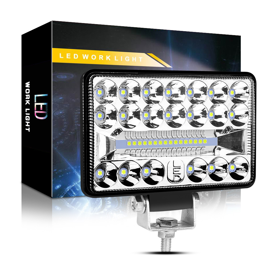 DXZ 4 "large field of view LED working light 36 lights 108W mixed light car auxiliary lights truck headlights spotlights full figure