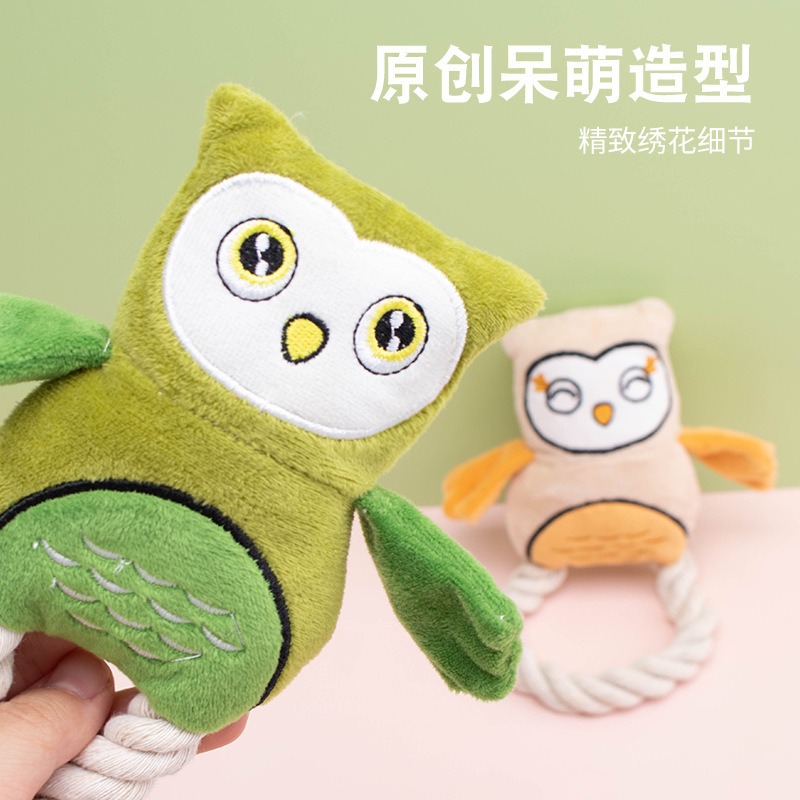 Wholesale pet toys for self-entertainment and boredom, dog toys that are resistant to biting, make sounds and won't break, dog plush toys, pet supplies Specification image
