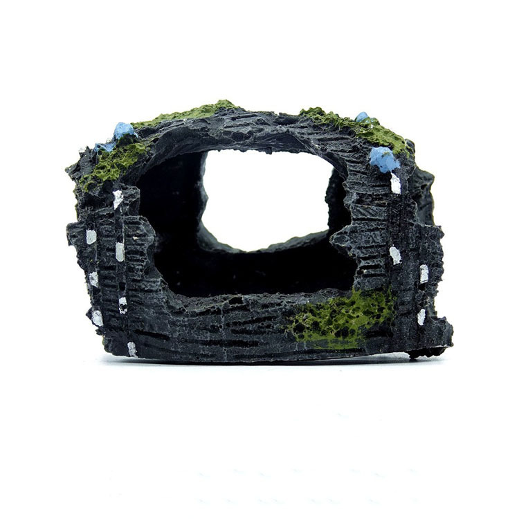 Fish tank landscape decoration submarine escape bucket aquarium decoration resin decoration reproduction cave fish shrimp escape house Item Picture