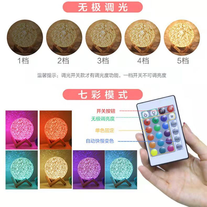Cross-border creative sepak bulb night light, smart voice bedroom decoration desk lamp, birthday gift atmosphere light, one-piece consignment Application Scenario