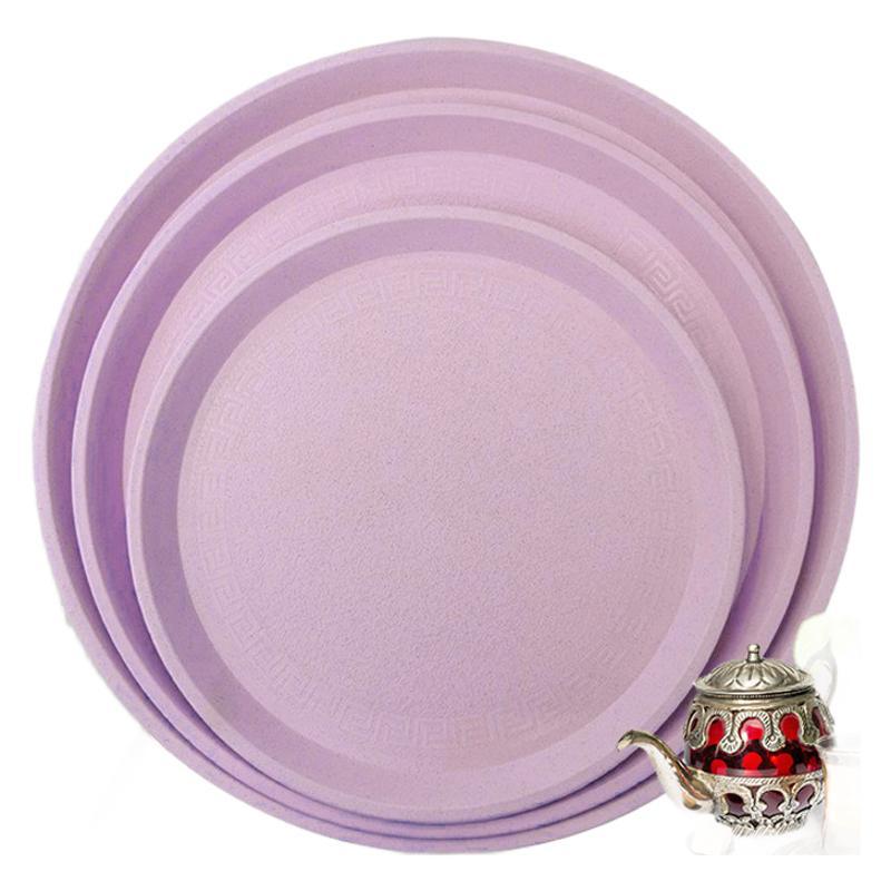 Household Table Key Storage Tray End Table Snack Fruit Coffee Milk Tray Plastic Tray Item Picture