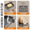 High-end household draining soap box, soap rack, wall-mounted double-layer soap box for bathroom, non-drilling storage rack Specification image