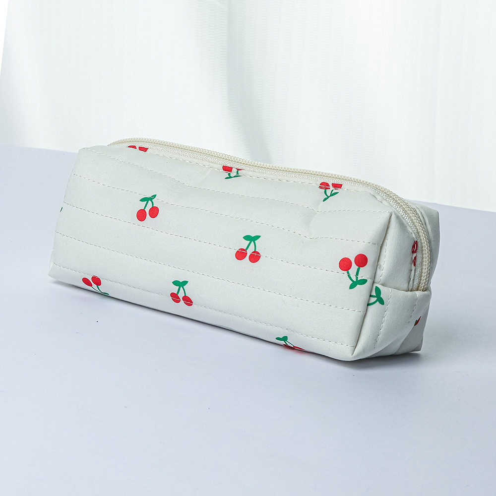 Large cherry blossom cosmetic bag, large-capacity high-end cosmetic storage bag, portable travel toiletries bag, clutch bag Specification image