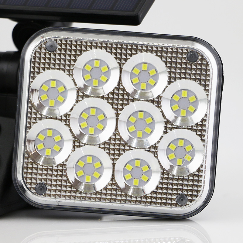 LED outdoor sensor solar lamp, human body remote control floodlight, LED solar sensor lamp supply details Picture