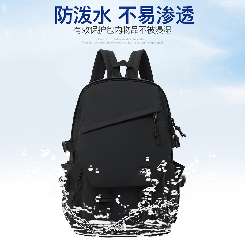 Korean Version Of Harajuku Ulzzang Schoolbag 2023 High School Students Backpack Large Capacity Fashion Trend Backpack details Picture