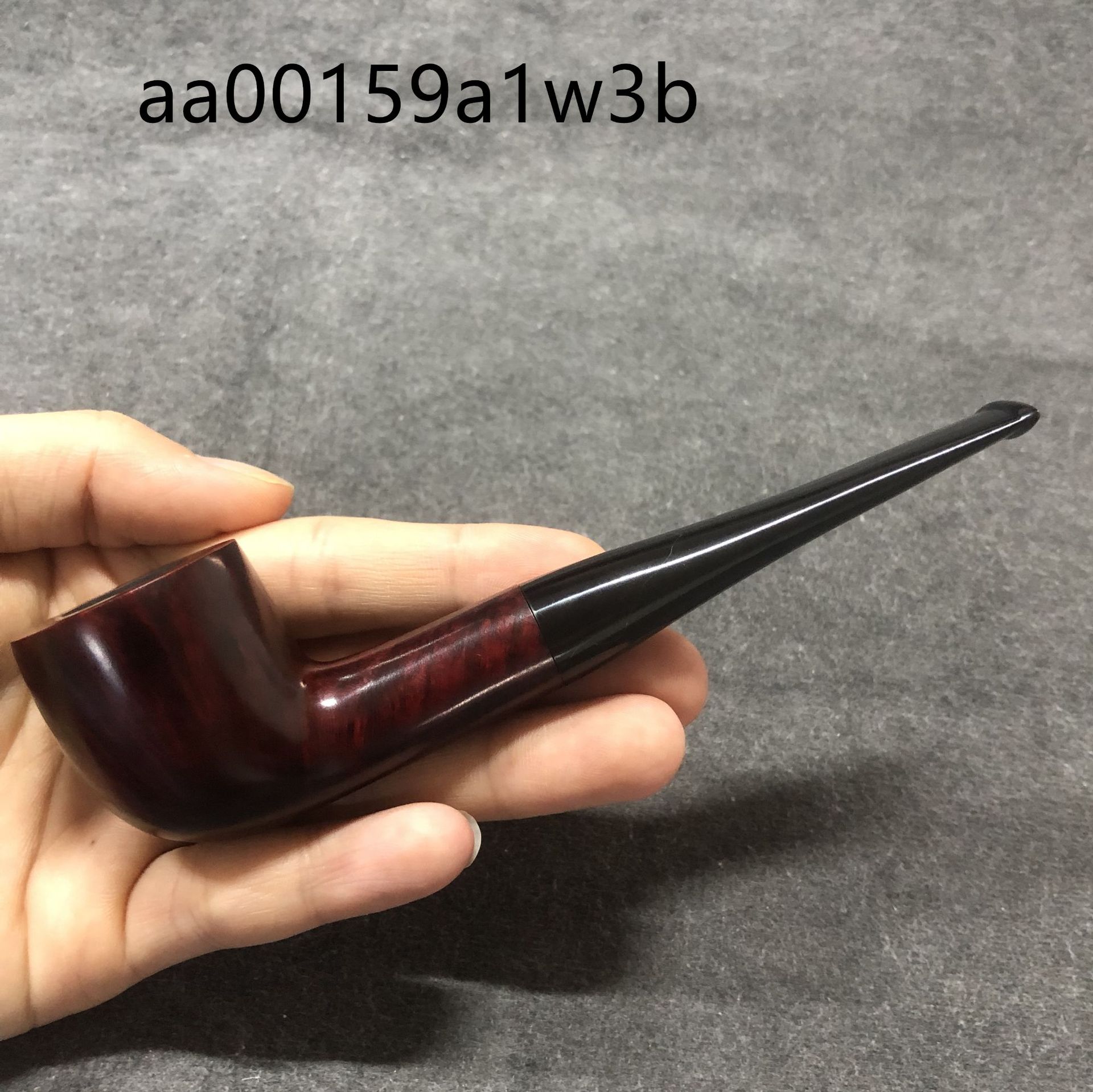 木香实木烟斗小号木制烟斗硫化橡胶烟嘴手工石楠木烟斗厂家批发