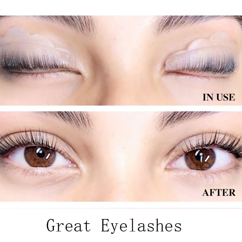 Cross Border Ironed Eyelash Solid Glue Odorless Super Fast Bonding Not Easy To Set Eyelash Eyelash Eyelash Glue Tool Application Scenario