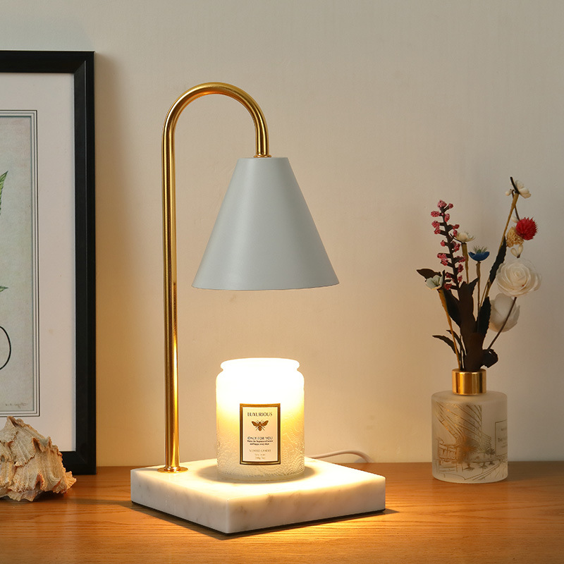 Lift Aromatherapy Marble Melting Wax Lamp Creative Candle Lamp Bedside Lamp Lamp To Send A Birthday Gift 520 details Picture