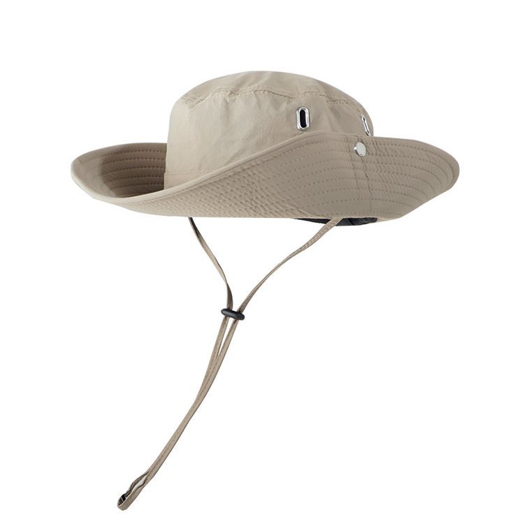 2023 New Fisherman Hat Women Mountain Camping Rope Sun Protection Outdoor Mountaineering Fishing Hat Western Cowboy Hat Man