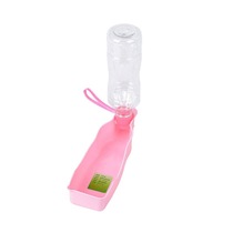 Dog outing water bottle Accompanying water bottle Portable pet drinker Outdoor dog water supply pet supplies for hair
