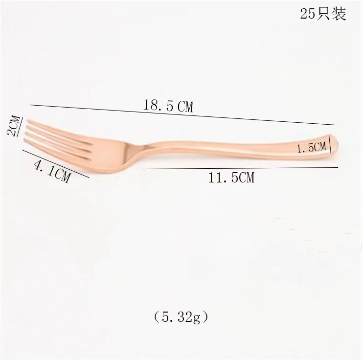 一次性刀、叉、勺实物图