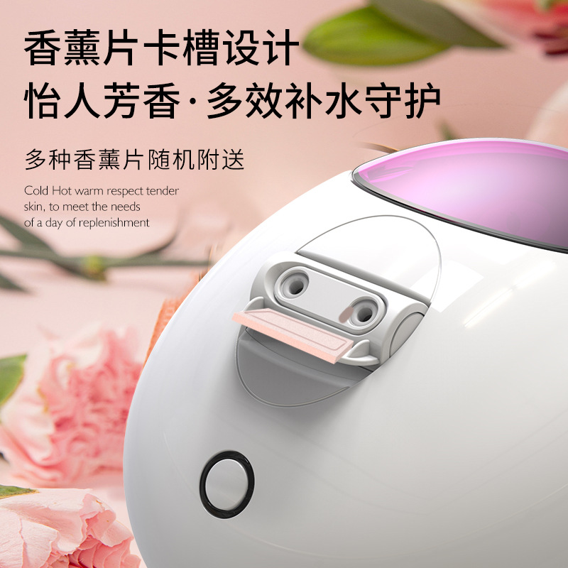 New OEM customized face steaming device, cross-border beauty spray device, aromatherapy anti-dry burning 200ml, skin hydration for girls Specification image