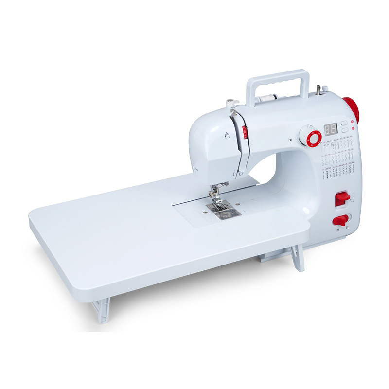 HOT Portable 702 LCD screen microcomputer lockstitch and buttonhole thickening 30-stitch household electric sewing machine details Picture