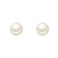 天然珍珠/高级感耳饰/女925银针/纯银复古/珍珠耳钉/批发简约饰品白底实物图