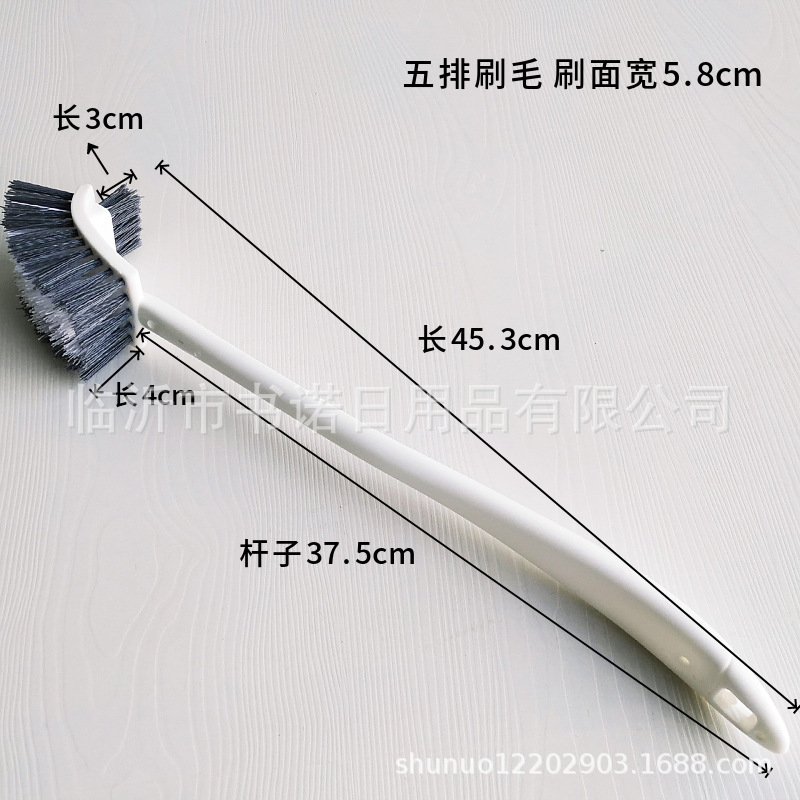 双面马桶刷 家用清洁厕所刷子日用百货加厚长柄清洁刷批发详情2