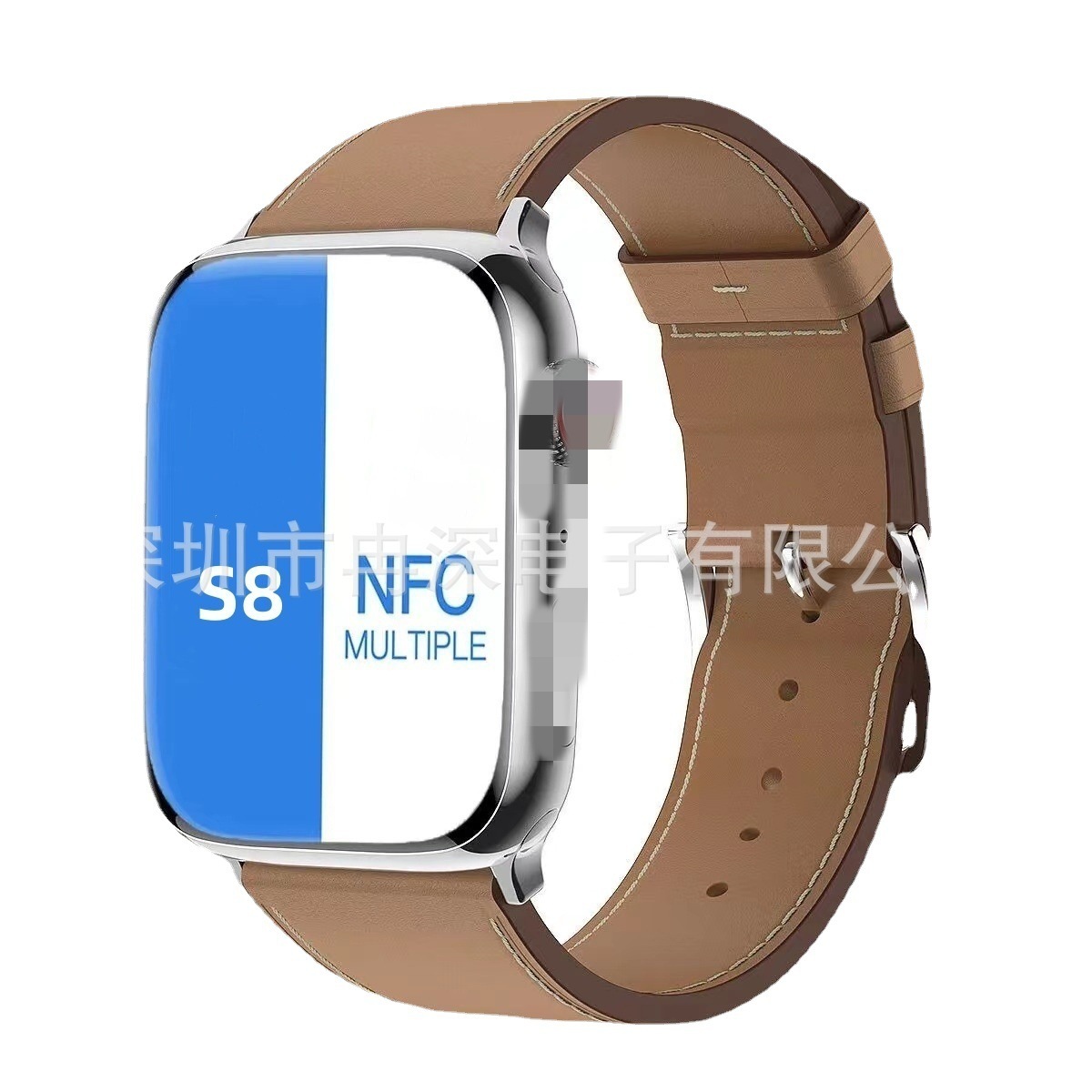 华强北新S8智能手表Ultra心率监测NFC血压适用于苹果安卓蓝牙通话详情图5