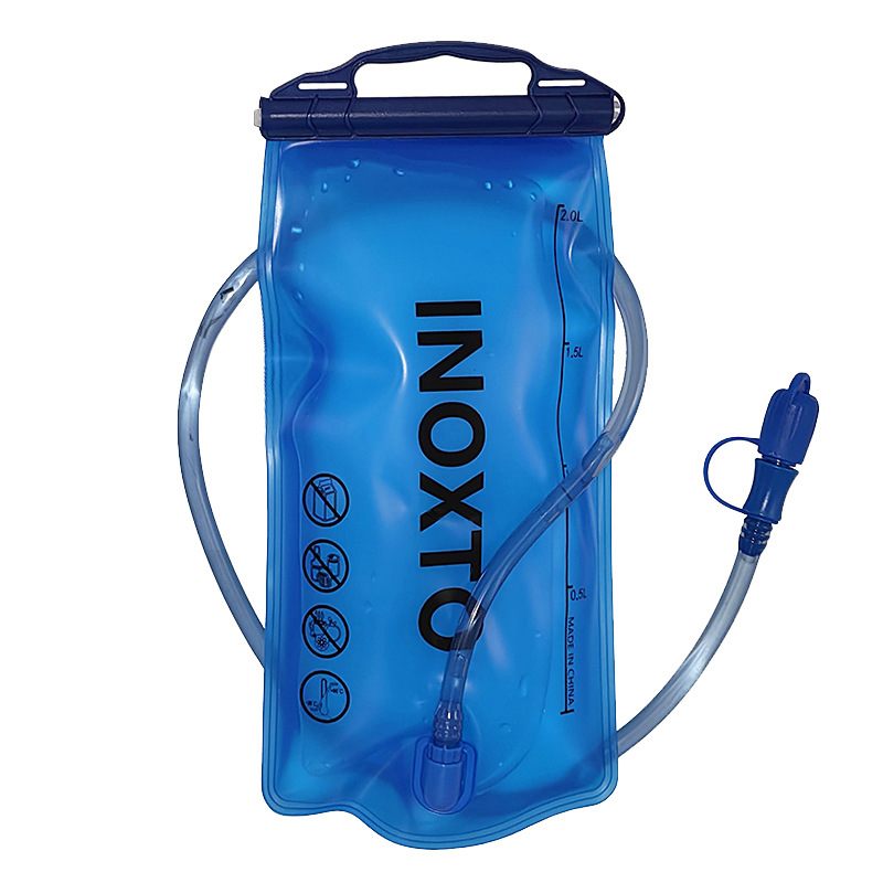 跨境户外水袋EVA饮水袋1L-2L便携水袋软水壶跑步运动水壶水袋批发详情图3